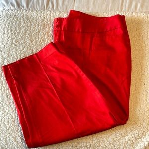 Lane Bryant fire red size 18 dress capri